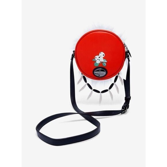 Studio Ghibli Princess Mononoke San's Mask Figural Crossbody Bag - Picture 5 of 5